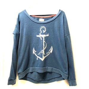 Billabong Blue Sweatshirt Size L
